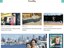 Tablet Screenshot of parentmap.com